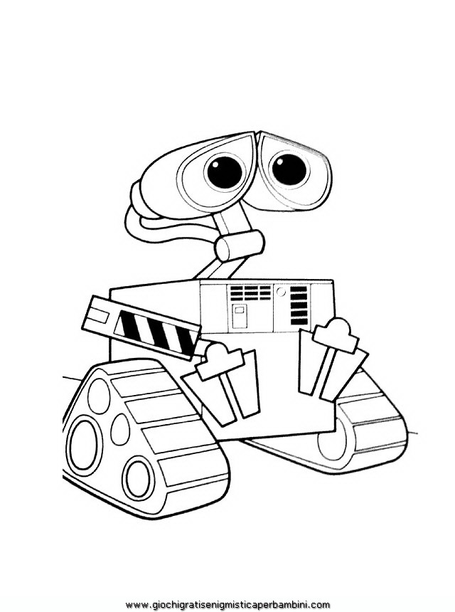 walle and eve coloring pages - photo #5