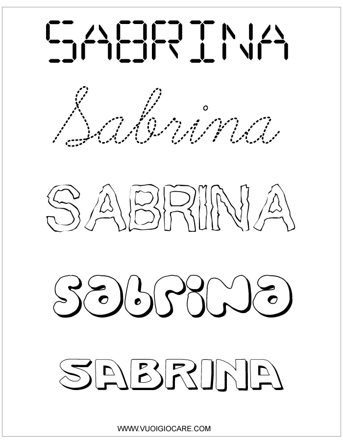 sabrina coloring pages for kids - photo #41