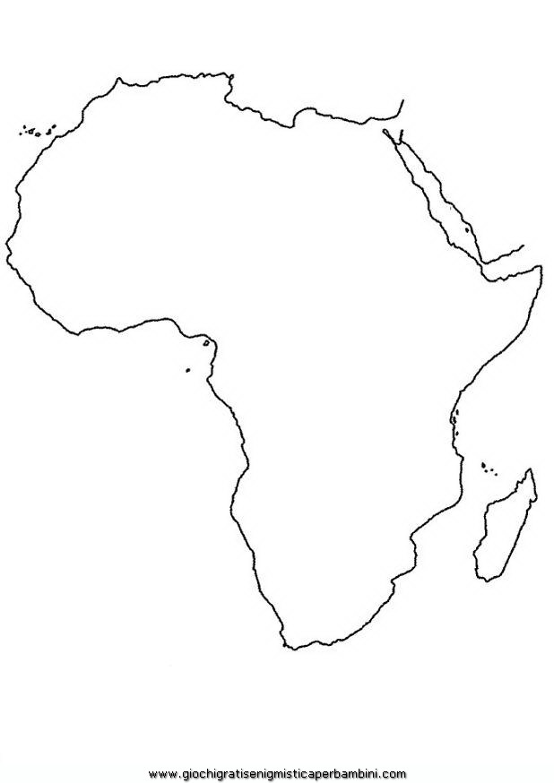 Africa Disegni Da Colorare