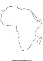 Disegni Da Colorare E Stampare Gratis Geografia Africa