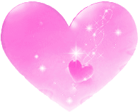 cuore rosa glitter