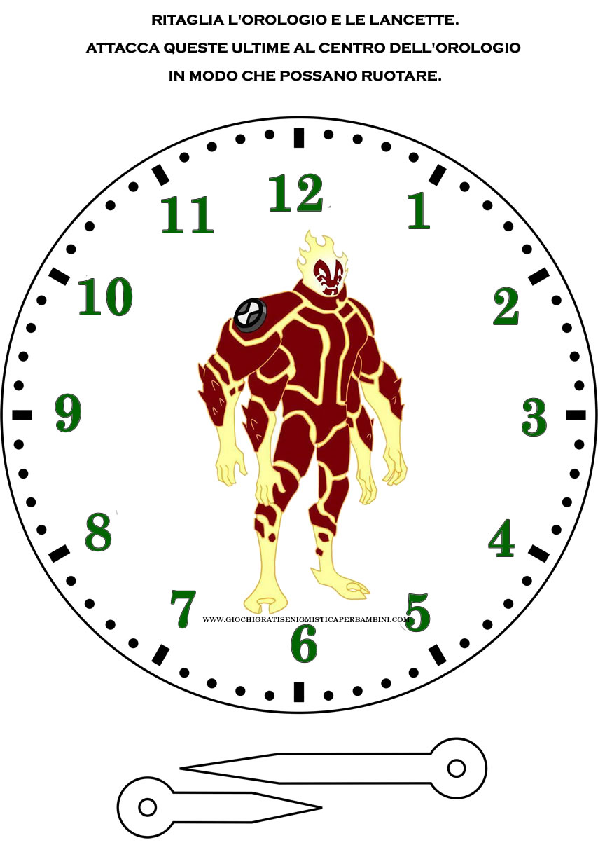 orologio con ben 10 trasformato da inferno