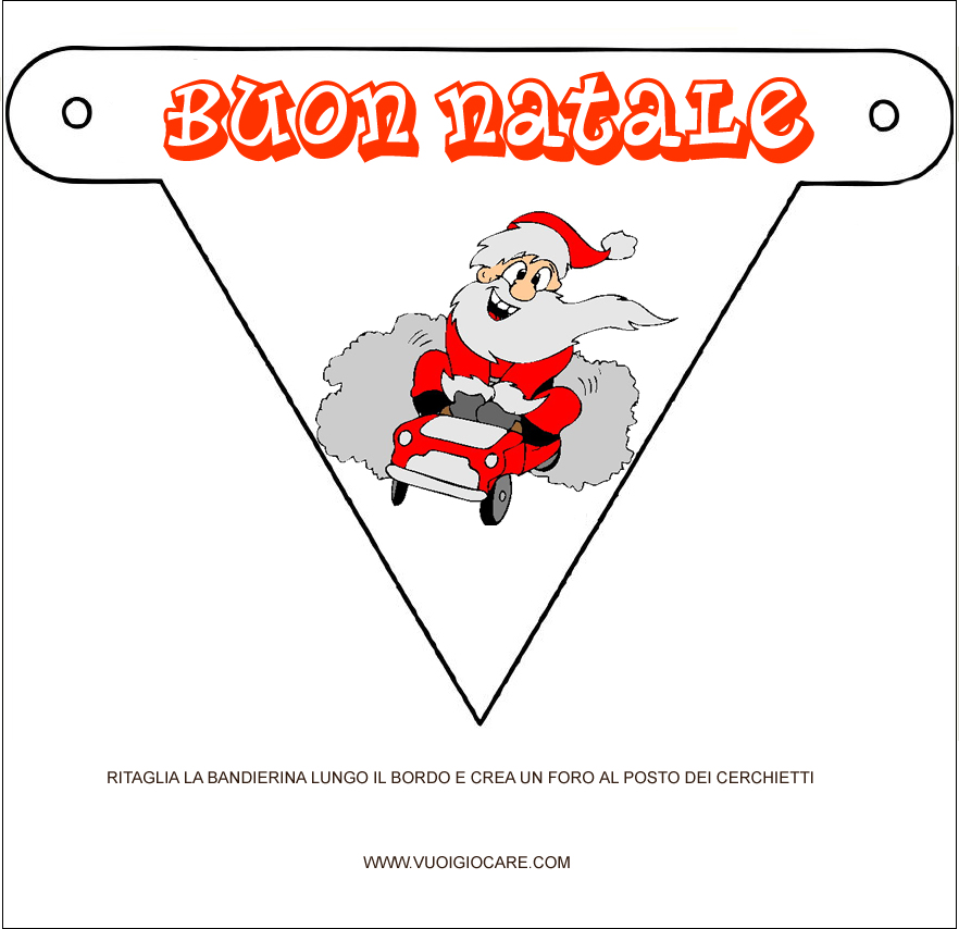 decorazione natalizia di carta